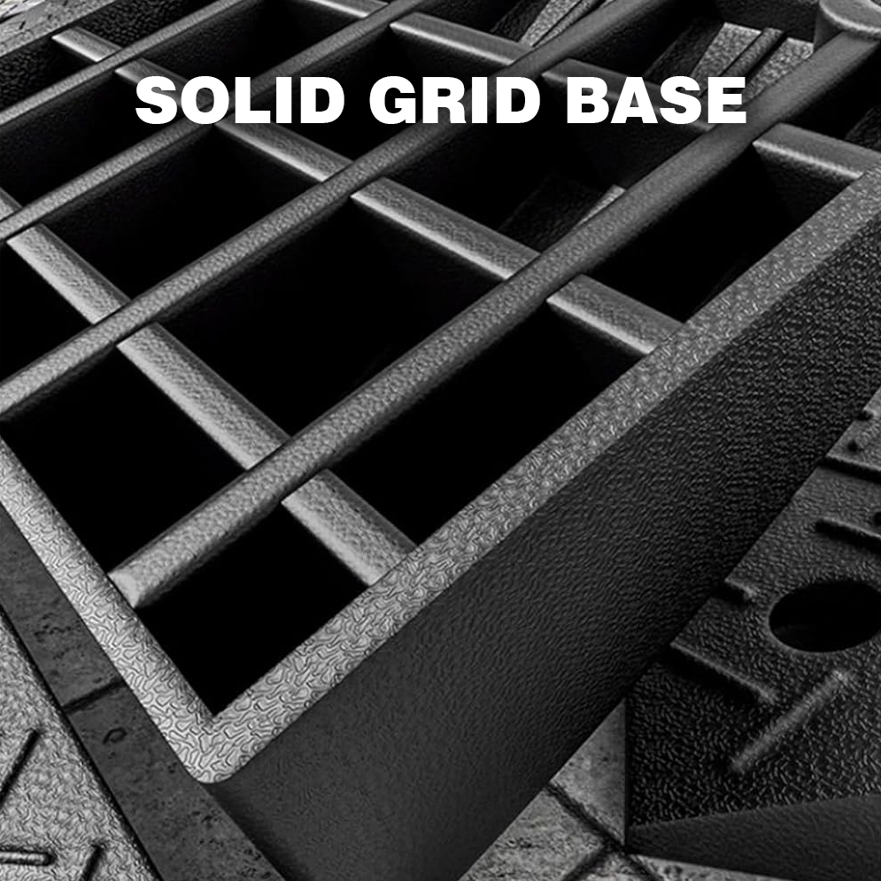 Heavy Duty Rubber Shipping Container Ramps (2 Pack)