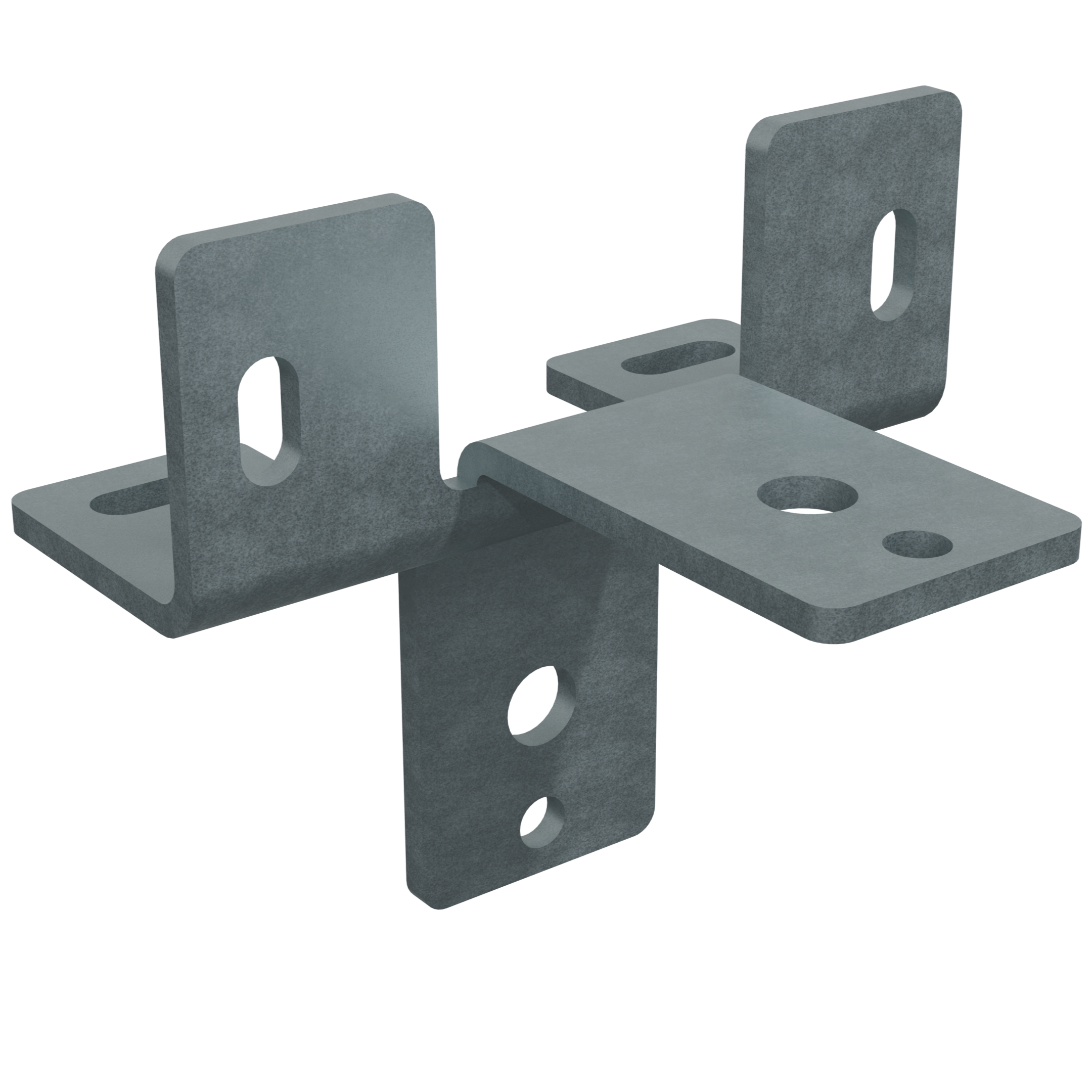 MSS™ Standard Galvanized Strut Mount Brackets for shipping container