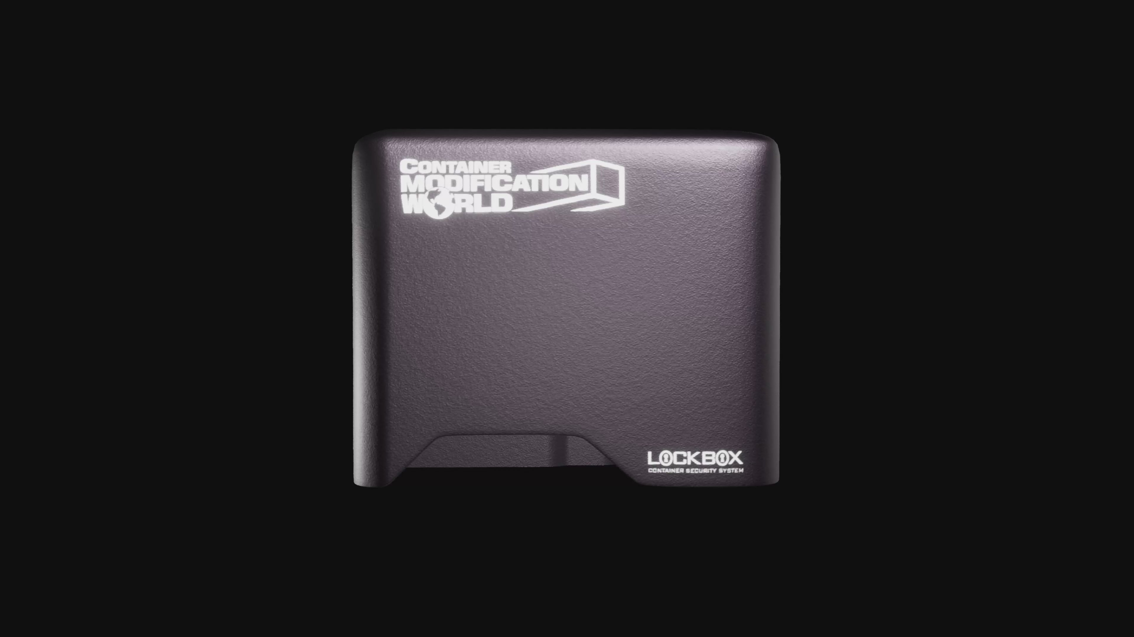 360 Animation of shipping container lock box