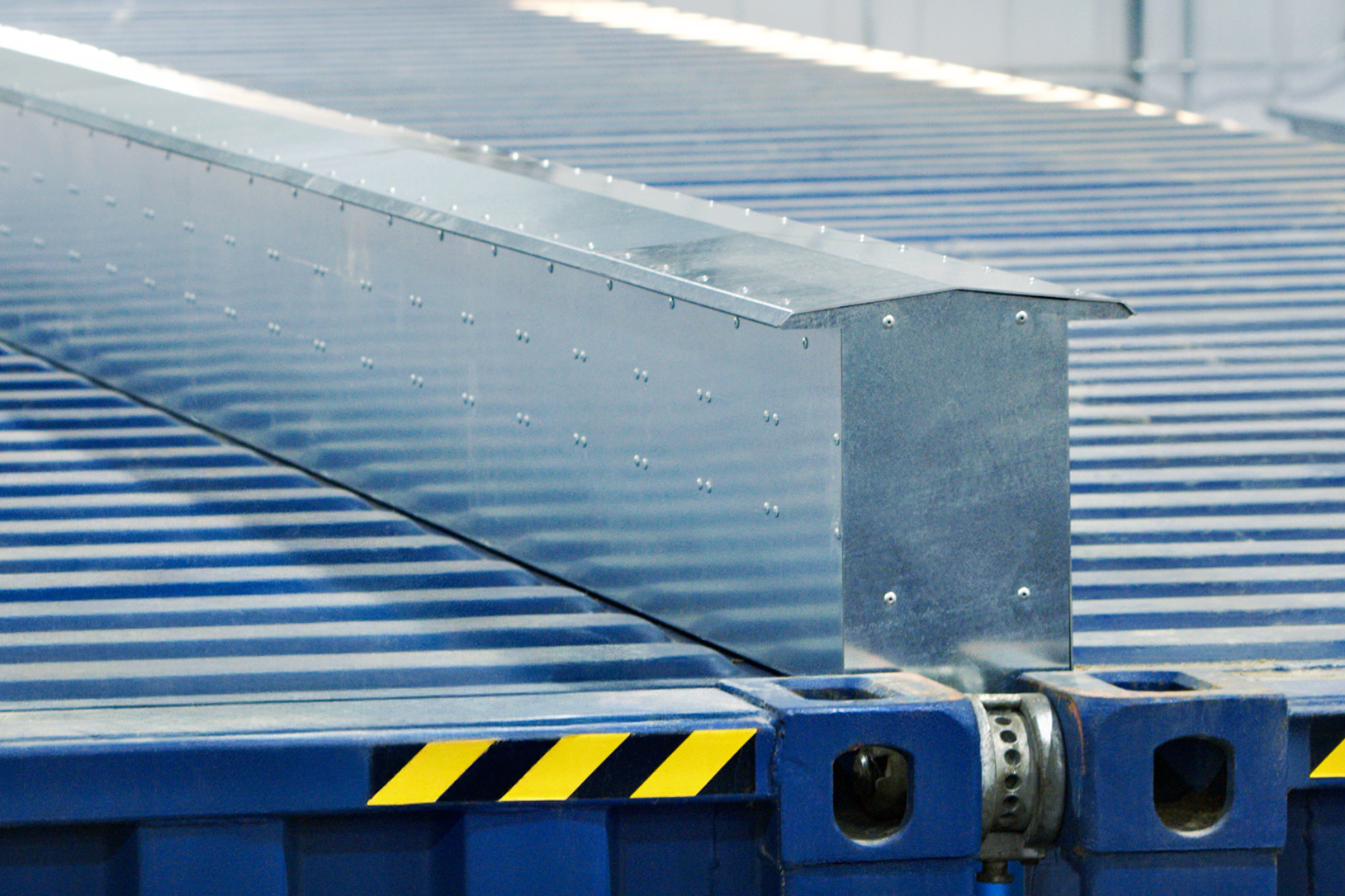 40' Double-Wide Shipping Container Connection Kit with Weld-Free Header - BETA 1.0