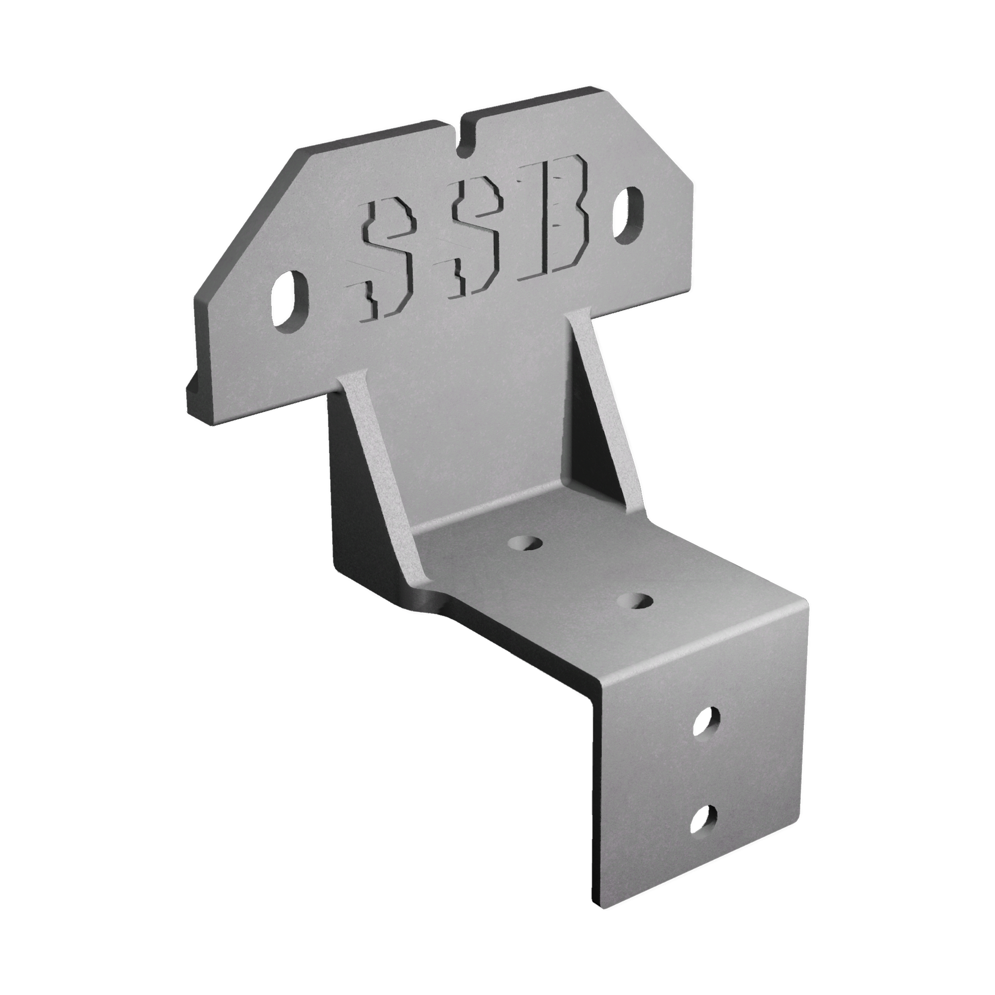 Composite steel stud brackets designed for interior shipping container framing with spray foam insulation