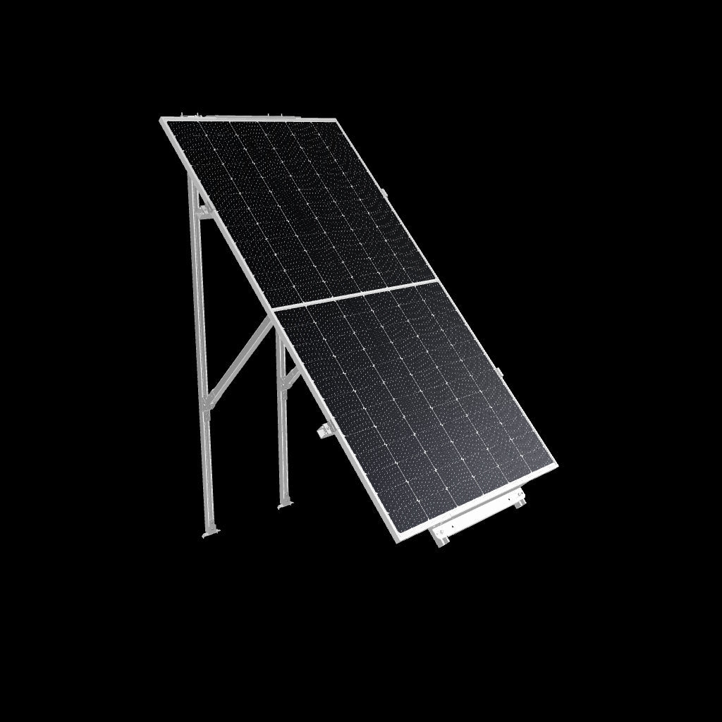 Solar Panel Mounting Kit (Side Wall) for shipping containers
