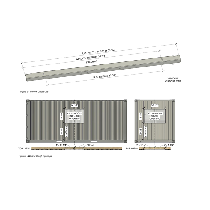 48" x 30" End Wall Framing Kit + 48" x 30" Vinyl Window (BUNDLE)