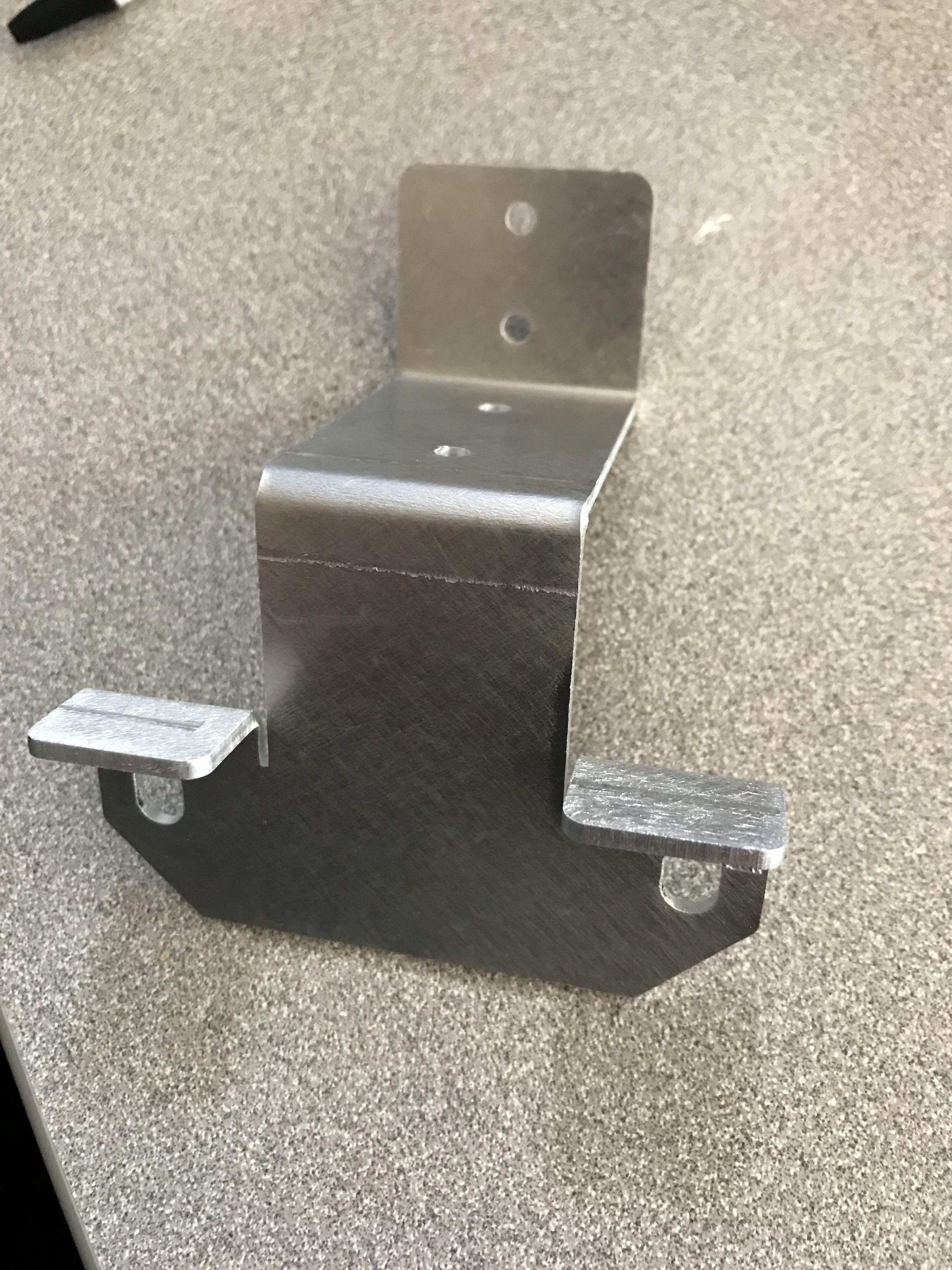 12 Gauge Aluminum Steel Stud Framing Bracket real life 