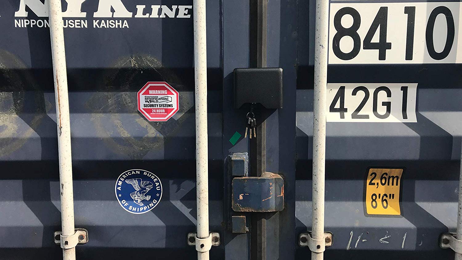 Shipping Container Lock Box