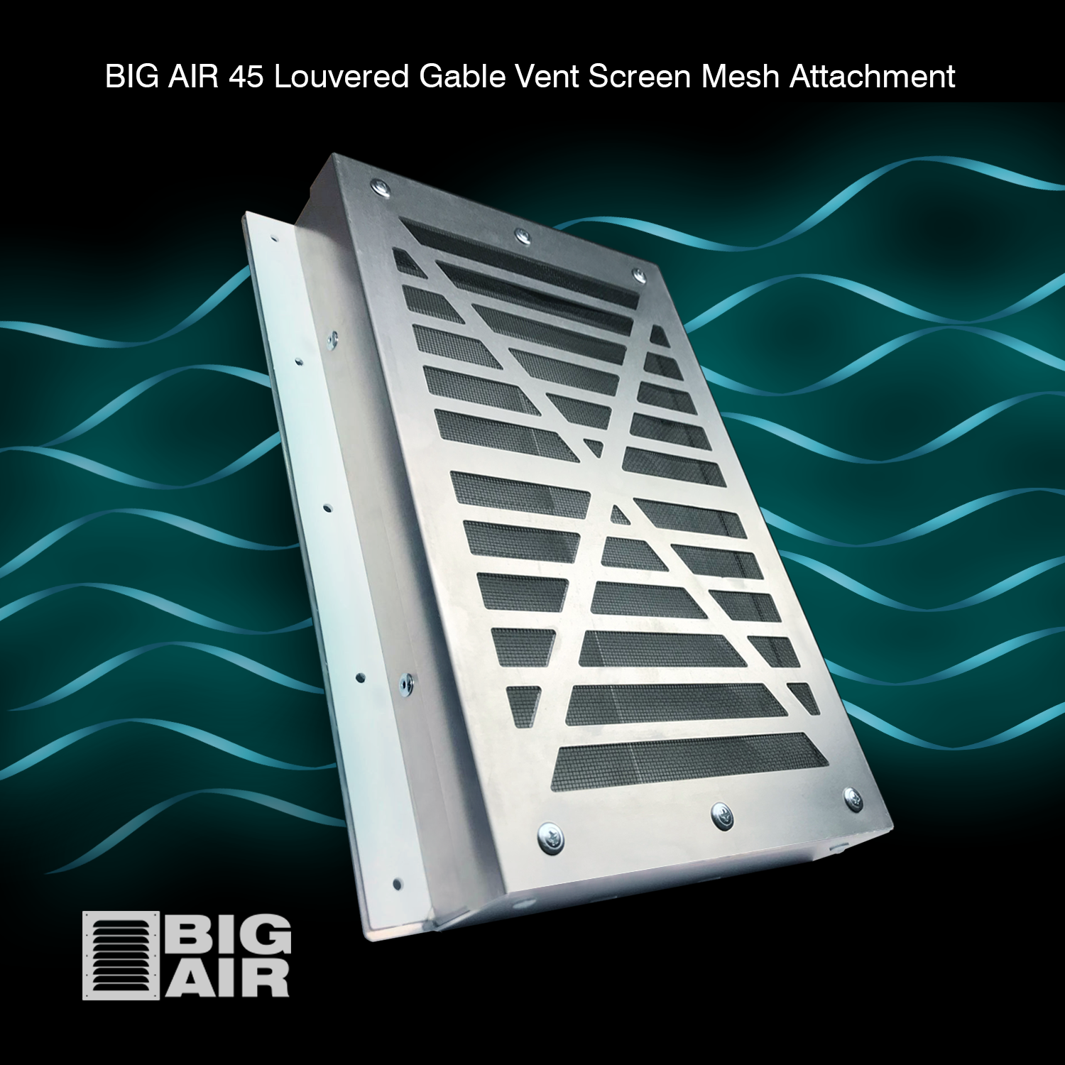 BigAir 45 Louvered Gable Vents