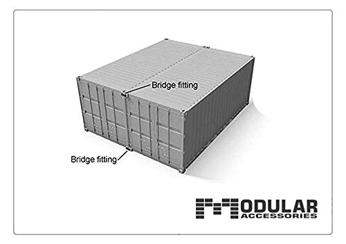 Bridge Fitting Clamp - Bolt/Twist/Screw Style (2 Pack)